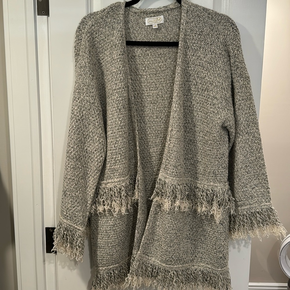 Mud pie Oversized Shag Sweater